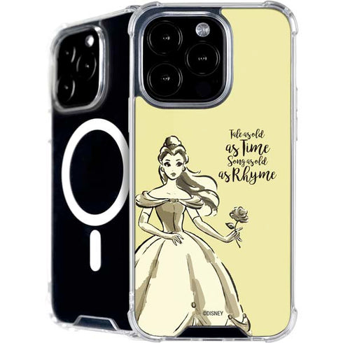 Disney Princess Belle Tale As Old As Time Art iPhone 16 Pro MagSafe Case